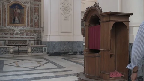 4k confessional Stock Footage 90983833