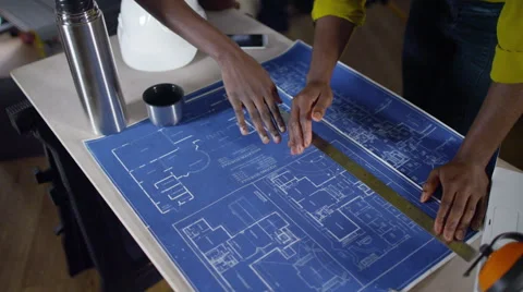 4k Confident female engineer or architect in planning  Stock Footage 54082012