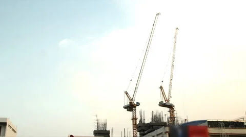 4K: Construction Site, time lapse Stock-Footage 62872565