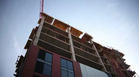 4K Construction, Time Lapse, Low Angle 動画素材 10795108