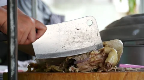 4K: Cook chicken fillet on a cutting board. Stock-Footage 67463512