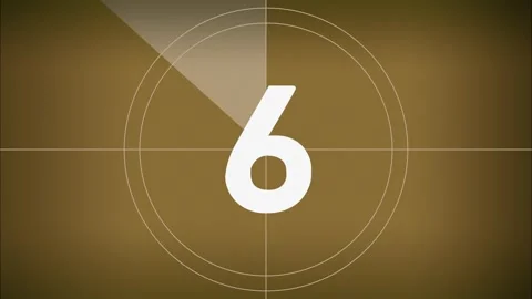 4K countdown timer animation, ideal for events, videos, presentations Video stock 297481603