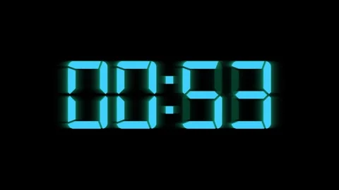 4K countdown timer animation, ideal for events, videos, presentations Stock Footage 297803090