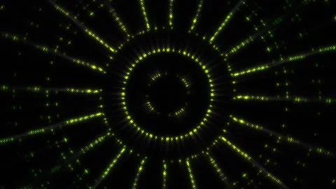 4k creative neon round lines design texture pattern abstract wallpaper Stock Footage 263150234