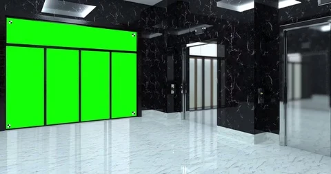 4k. Creative office interior Stock Footage 73132819