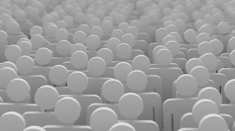 4k crowd Stock Footage 35630085