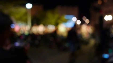 4K Crowd of Spinning Enthusiasts Stock Footage 52465897