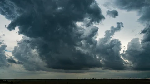 4K Cumulonimbus Development Timelapse - Prores Stock Footage 317659965