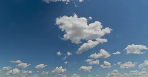 4K Cumulus Clouds Timelapse looking southeast Stock Footage 65236661