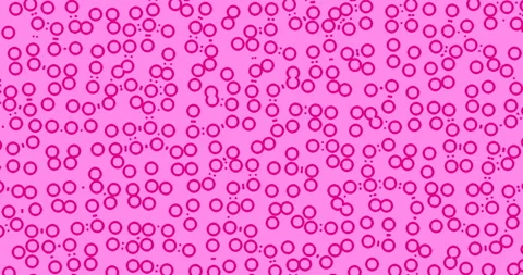 4k cute pink animated background for LOL doll party. Stock Footage 100851462