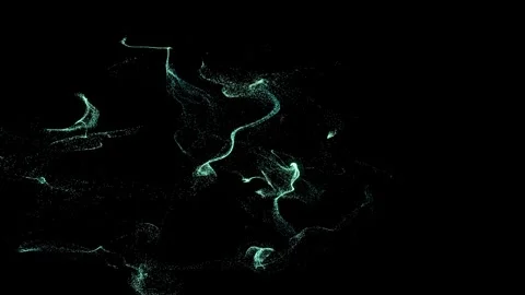 4k cyan lime particles explosion. Motion Background. Cyan glitter particle Stock Footage 271457199