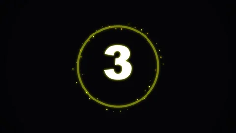 4K Cyberpunk Red Countdown Particle Explosion Motion Video Background Loop Stock Footage 340376155