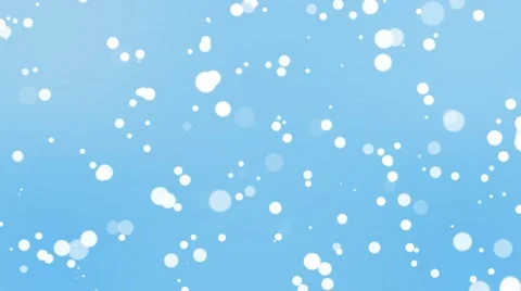 4k Dancing blue and white blobs and orbs, stylish eye catching motion background Stock Footage 48310448