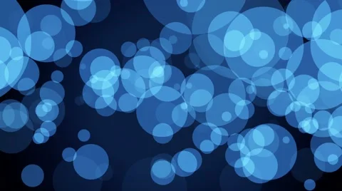 4k Dancing bokeh blobs and orbs, stylish eye catching motion background Video stock 49580403