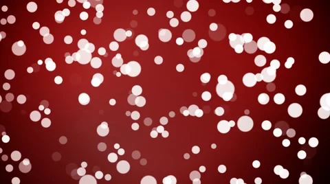 4k Dancing red and white blobs and orbs, stylish eye catching motion background Stock Footage 48412534