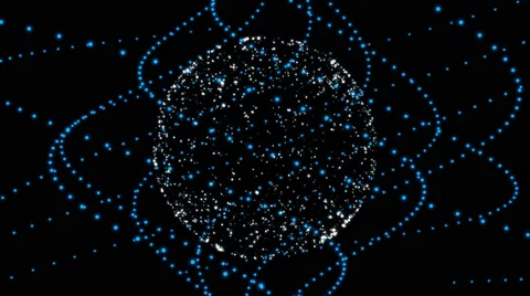 4k, dark abstract loop background, form Stock Footage 49056035