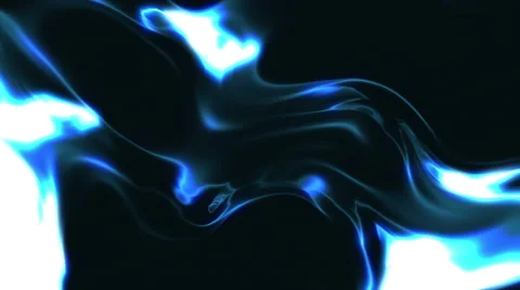 4K Dark Blue Glowing Liquid Energy Background Loop Close 1 Stock Footage 45484434