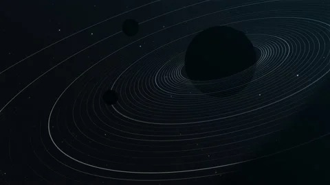 Planets Orbit Around Sun Stock Footage ~ Royalty Free Stock Videos | Pond5