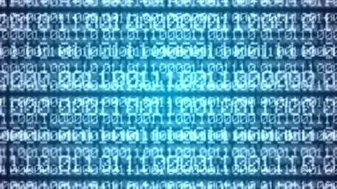 4K Data Digital Binary Code 2 Video stock 106924149