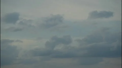 4K Day Cloudy blue Sky Timelaps Stock Footage 281871492