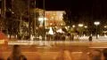 4K day to night timelapse people pedestrians Syntagma sq Athens Greece HD Footage
