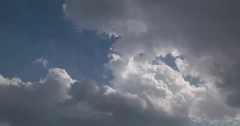 4K DCI, Time lapse shot of moving clouds. Stock Footage 56042590