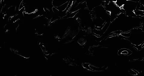 4k deep black liquid abstract animated background. 스톡 동영상 150495948