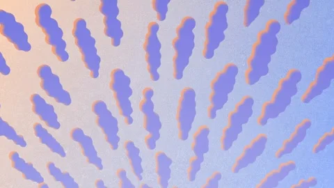 4K Deep Perspective Clouds Travel to the Horizon Motion Graphics Loop Video stock 345570555