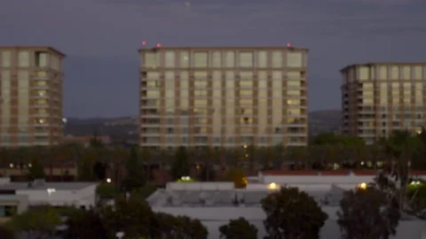 4K Defocus to Focus of Irvine CA Stock Footage 156301197