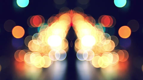 4K: Defocused light vehicles on the road through glass Stock Footage 52356664