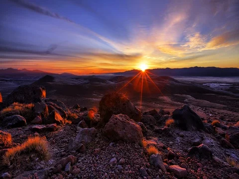 4k-desert-sunrise-full-frame-bevan-percival Stock Footage 75791250
