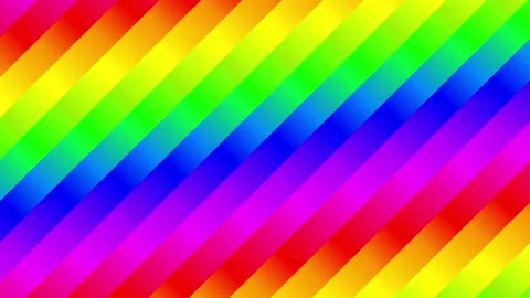 4k Diagonal Rainbow Lines. Looped Background Video stock 168711583
