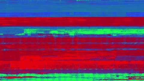 4K Digital Abstract Glitch Background Vídeo Stock 107746162