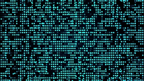 4K Digital Abstract hexagonal pattern Animated loop Background. Stock Footage 157755213