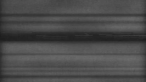 4K Digital CRT Noise Loop, VHS Glitch, White Static Flicker Background Stock Footage 306864675