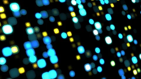 4K Digital Dots Network Background Animation Stock Footage 320947476