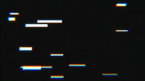 4K Digital Glitch Overlay with RGB Chromatic Aberration 库存影片 345665690