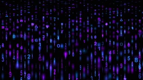 4k Digital matrix password storage,stock market wealth finance,trend analysis. Stock Footage 46802192