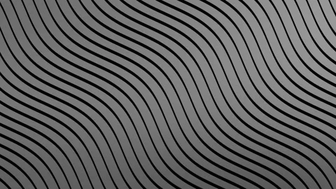 4K Digital particles wave technology background, Animation of seamless loop. Stock Footage 204070758