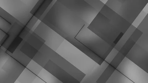 4K Digital Square Moving Abstract Background Seamless Loop - Black Stock Footage 144831087