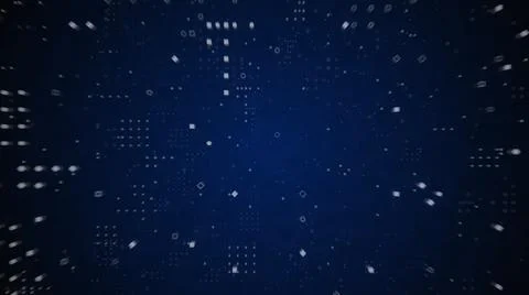  4K Digital technology background with dots Stock Photos