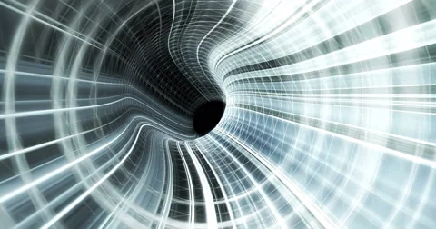 4K Digital Tunnel V2 Stock Footage 50020834
