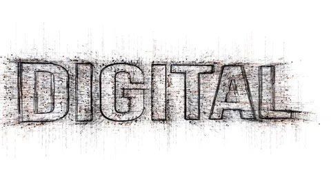 4k digital word tag cloud,text design animation,binary computer code. Stock Footage 107410255