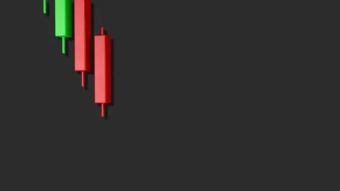 4K Double Bottom Stock Chart Pattern 6 Stock Footage 106806282