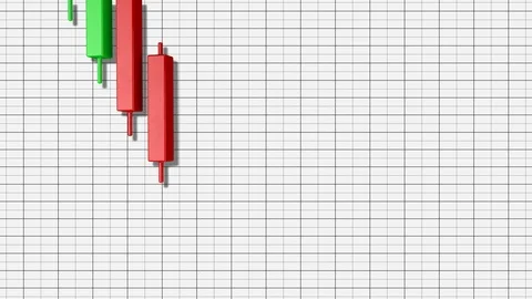 4K Double Bottom Stock Chart Pattern 7 Stock Footage 106806325