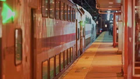 4K, Dover Train Station, Dover, New Jersey, January 29th 2024 Stock Footage 265272271
