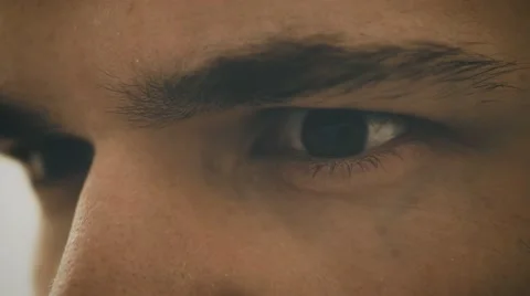 4k - Dramatic look, eye close up Stock Footage 59620790