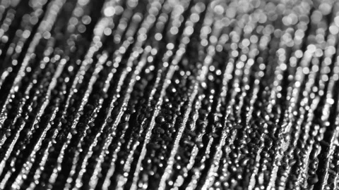 4K Dramatic texture of abstract dark metal background. Textured metallic black. Stock Footage 145198981