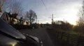 4K driving in evening sun through suburbian environment in Sweden 4k or 4k+ Resolution