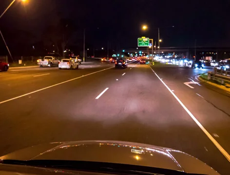 4K, driving on highway Stock Footage 38796378